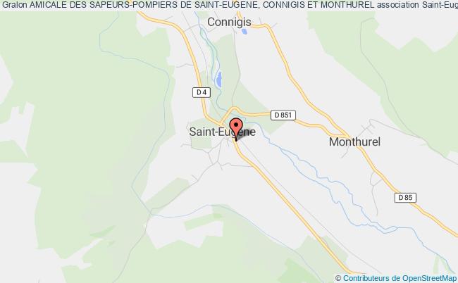 plan association Amicale Des Sapeurs-pompiers De Saint-eugene, Connigis Et Monthurel Saint-Eugène