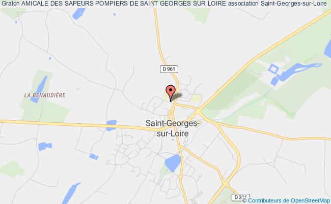 plan association Amicale Des Sapeurs Pompiers De Saint Georges Sur Loire Saint-Georges-sur-Loire