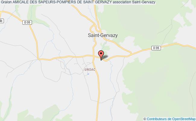 AMICALE DES SAPEURS-POMPIERS DE SAINT GERVAZY