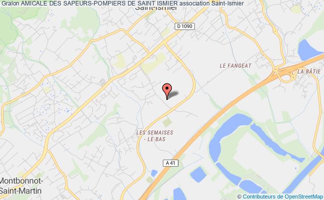 plan association Amicale Des Sapeurs-pompiers De Saint Ismier Saint-Ismier