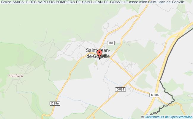 plan association Amicale Des Sapeurs-pompiers De Saint-jean-de-gonville Saint-Jean-de-Gonville
