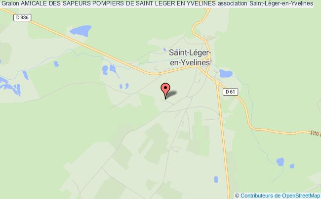 plan association Amicale Des Sapeurs Pompiers De Saint Leger En Yvelines Saint-Léger-en-Yvelines
