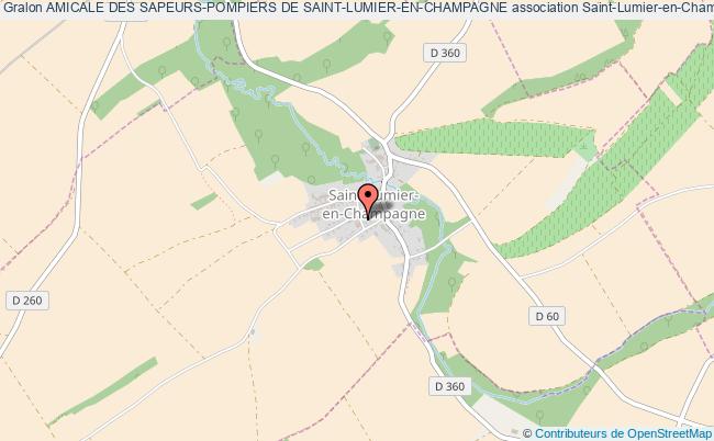 plan association Amicale Des Sapeurs-pompiers De Saint-lumier-en-champagne Saint-Lumier-en-Champagne