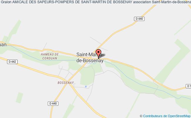 plan association Amicale Des Sapeurs-pompiers De Saint-martin De Bossenay Saint-Martin-de-Bossenay