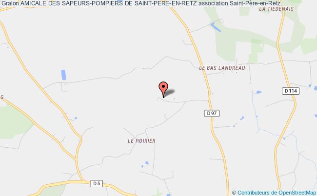 plan association Amicale Des Sapeurs-pompiers De Saint-pere-en-retz Saint-Père-en-Retz