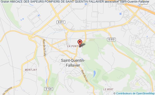 plan association Amicale Des Sapeurs Pompiers De Saint Quentin Fallavier Saint-Quentin-Fallavier
