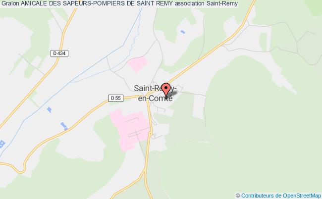 plan association Amicale Des Sapeurs-pompiers De Saint Remy Saint-Remy