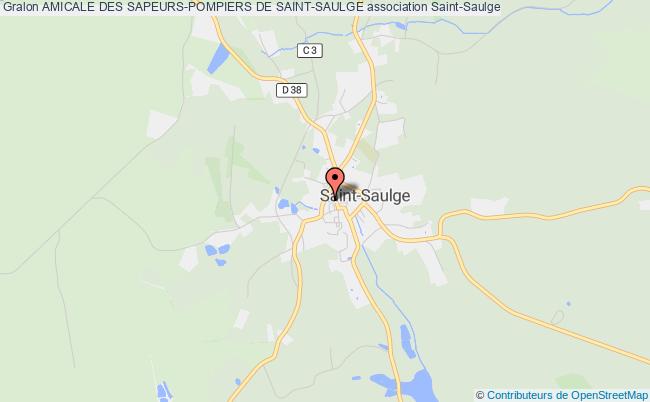 plan association Amicale Des Sapeurs-pompiers De Saint-saulge Saint-Saulge