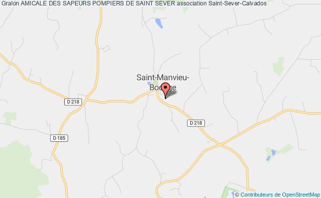 plan association Amicale Des Sapeurs Pompiers De Saint Sever Saint-Sever-Calvados