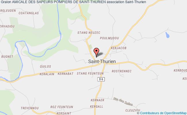 plan association Amicale Des Sapeurs Pompiers De Saint-thurien Saint-Thurien
