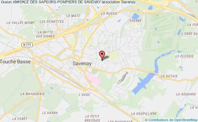 plan association Amicale Des Sapeurs-pompiers De Savenay Savenay