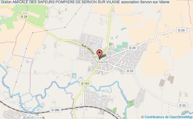 AMICALE DES SAPEURS POMPIERS DE SERVON SUR VILAINE