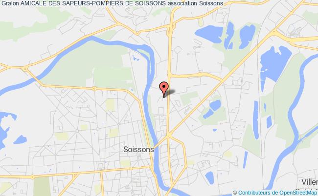 plan association Amicale Des Sapeurs-pompiers De Soissons Soissons