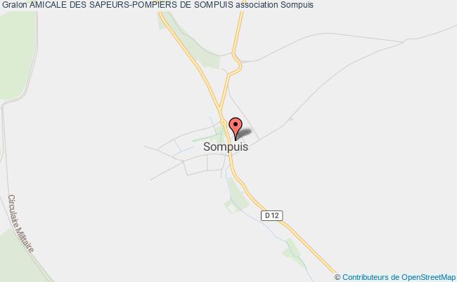 plan association Amicale Des Sapeurs-pompiers De Sompuis Sompuis