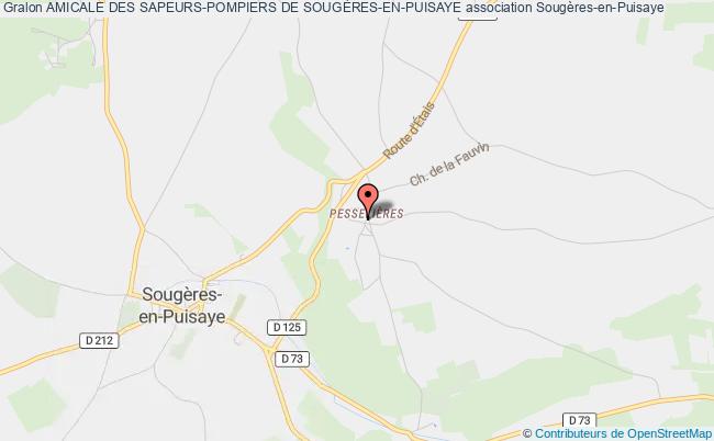 plan association Amicale Des Sapeurs-pompiers De SougÈres-en-puisaye Sougères-en-Puisaye