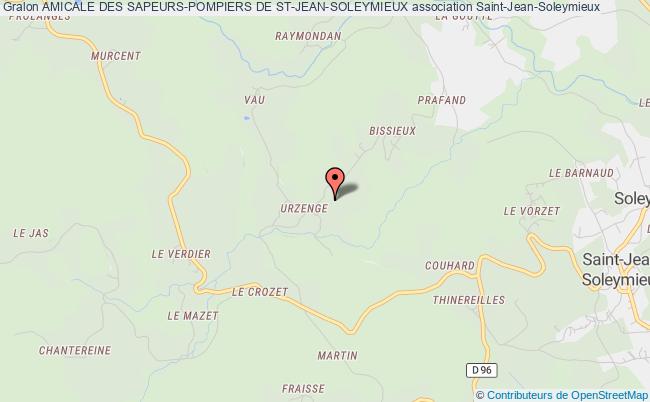 plan association Amicale Des Sapeurs-pompiers De St-jean-soleymieux Saint-Jean-Soleymieux