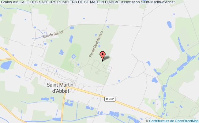 plan association Amicale Des Sapeurs Pompiers De St Martin D'abbat Saint-Martin-d'Abbat
