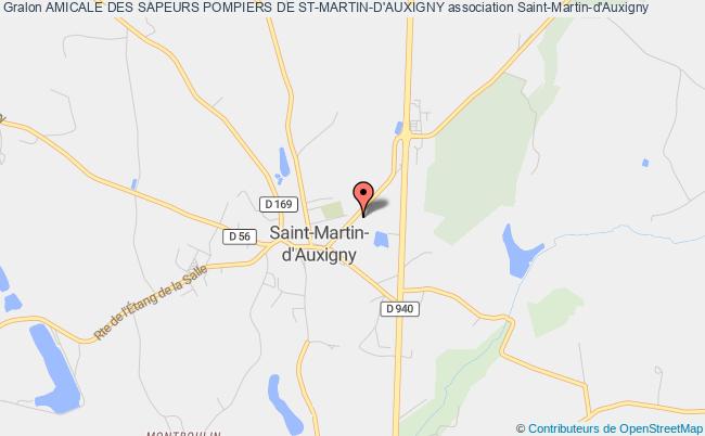 plan association Amicale Des Sapeurs Pompiers De St-martin-d'auxigny Saint-Martin-d'Auxigny
