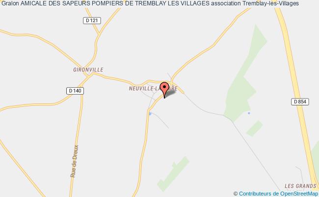 plan association Amicale Des Sapeurs Pompiers De Tremblay Les Villages Tremblay-les-Villages