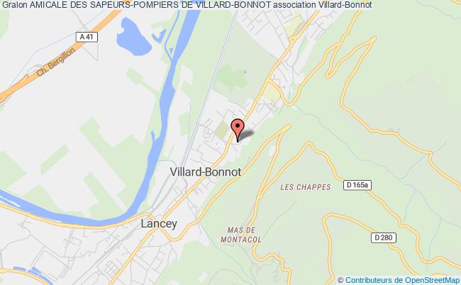 plan association Amicale Des Sapeurs-pompiers De Villard-bonnot Villard-Bonnot