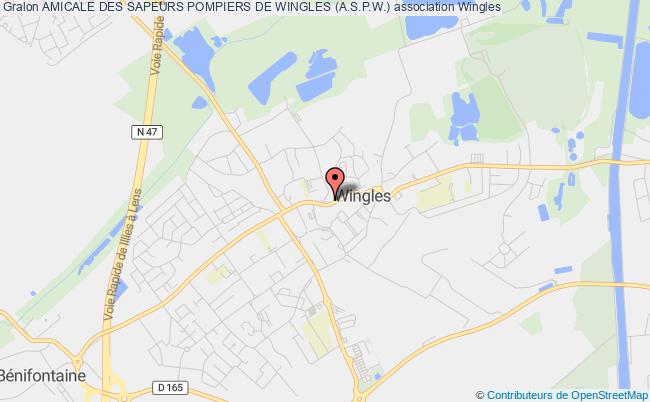 plan association Amicale Des Sapeurs Pompiers De Wingles (a.s.p.w.) Wingles