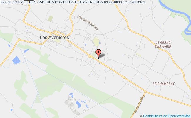 plan association Amicale Des Sapeurs Pompiers Des Avenieres Les Avenières Veyrins-Thuellin
