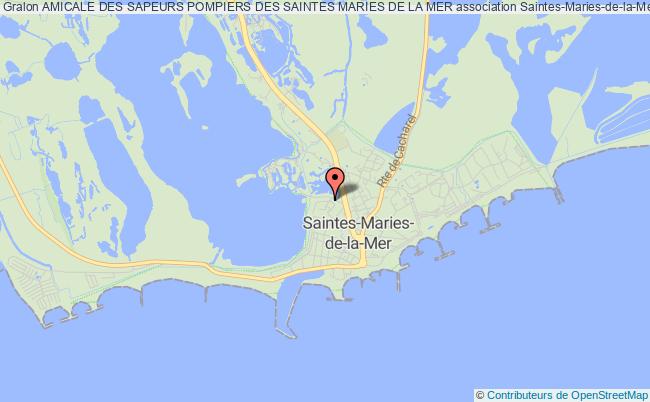 plan association Amicale Des Sapeurs Pompiers Des Saintes Maries De La Mer Saintes-Maries-de-la-Mer