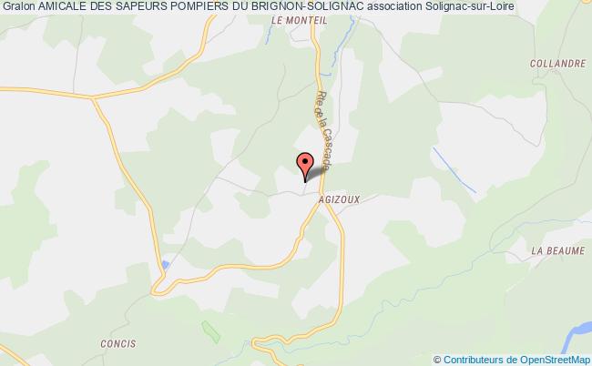 plan association Amicale Des Sapeurs Pompiers Du Brignon-solignac Solignac-sur-Loire