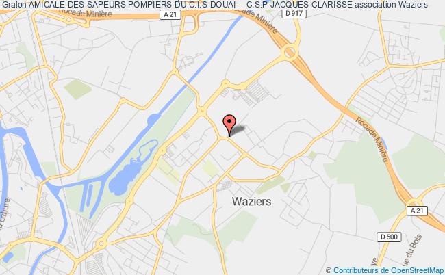 AMICALE DES SAPEURS POMPIERS DU C.I.S DOUAI -  C.S.P JACQUES CLARISSE