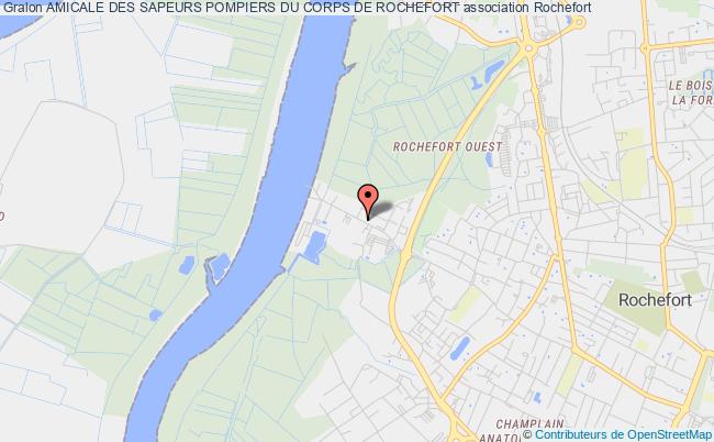 plan association Amicale Des Sapeurs Pompiers Du Corps De Rochefort Rochefort