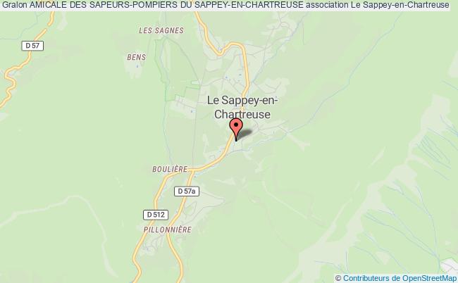plan association Amicale Des Sapeurs-pompiers Du Sappey-en-chartreuse Sappey-en-Chartreuse