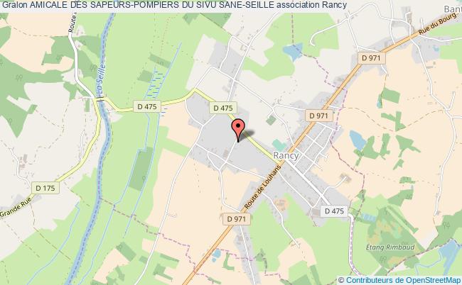 plan association Amicale Des Sapeurs-pompiers Du Sivu Sane-seille Rancy