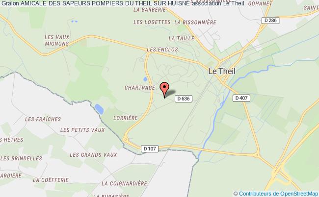 plan association Amicale Des Sapeurs Pompiers Du Theil Sur Huisne Val-au-Perche