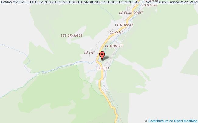 AMICALE DES SAPEURS-POMPIERS ET ANCIENS SAPEURS POMPIERS DE VALLORCINE