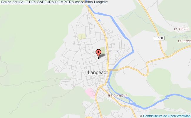 plan association Amicale Des Sapeurs-pompiers Langeac