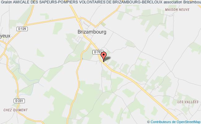plan association Amicale Des Sapeurs-pompiers Volontaires De Brizambourg-bercloux Brizambourg