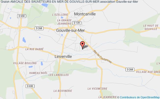 plan association Amicale Des Sauveteurs En Mer De Gouville-sur-mer Gouville-sur-Mer