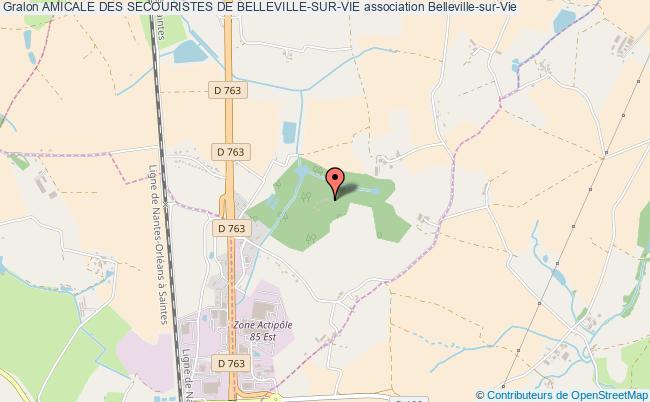 plan association Amicale Des Secouristes De Belleville-sur-vie Belleville-sur-Vie