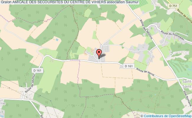 plan association Amicale Des Secoursites Du Centre De Vihiers Saumur