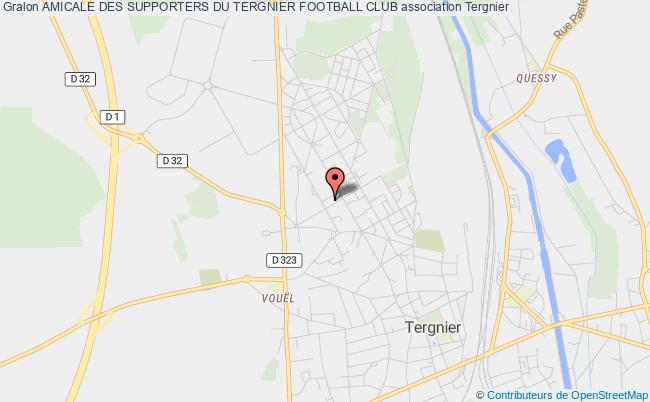 plan association Amicale Des Supporters Du Tergnier Football Club Tergnier