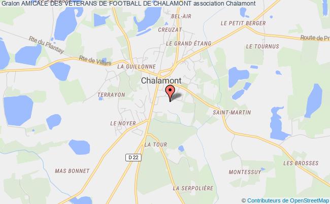 plan association Amicale Des Veterans De Football De Chalamont Chalamont