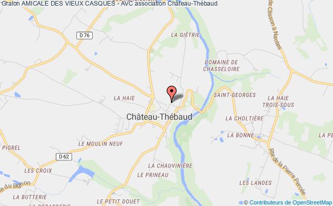 plan association Amicale Des Vieux Casques - Avc Château-Thébaud