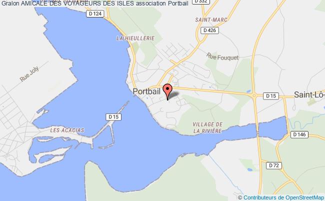 plan association Amicale Des Voyageurs Des Isles Portbail