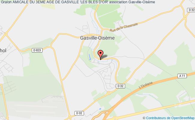 plan association Amicale Du 3eme Age De Gasville 'les Bles D'or' Gasville-Oisème