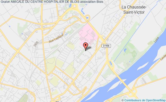 plan association Amicale Du Centre Hospitalier De Blois Blois