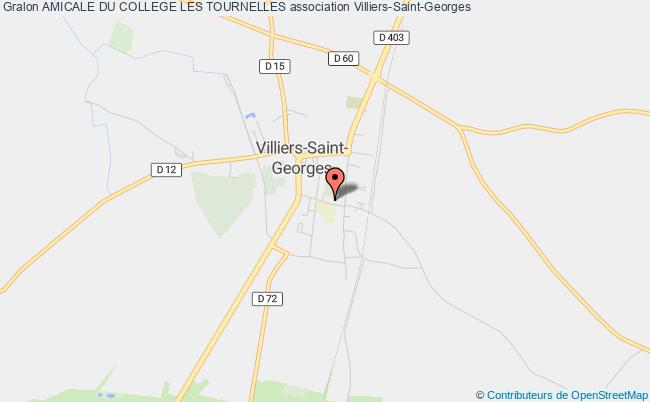 plan association Amicale Du College Les Tournelles Villiers-Saint-Georges