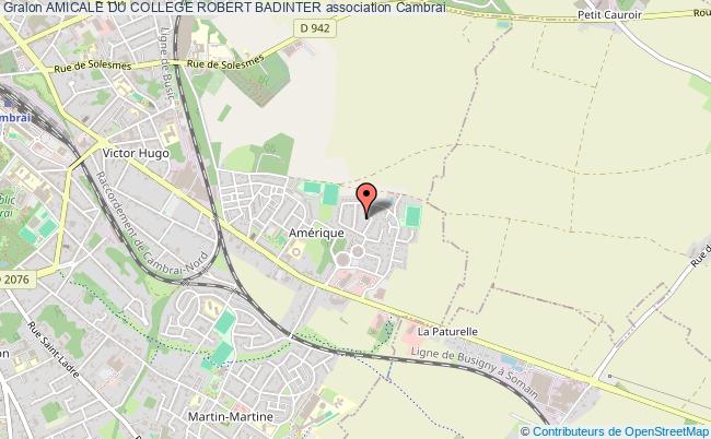 AMICALE DU COLLEGE ROBERT BADINTER