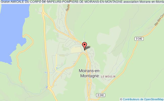 plan association Amicale Du Corps De Sapeurs-pompiers De Moirans-en-montagne Moirans-en-Montagne