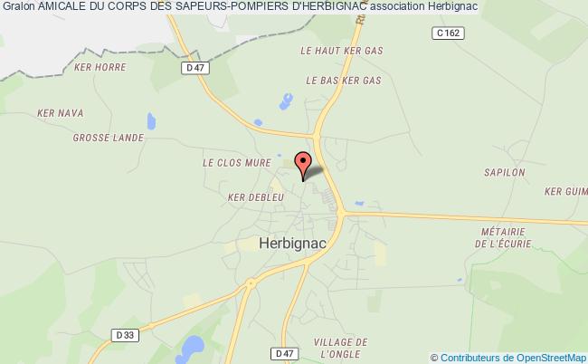 plan association Amicale Du Corps Des Sapeurs-pompiers D'herbignac Herbignac