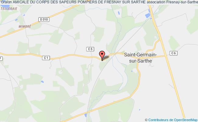 plan association Amicale Du Corps Des Sapeurs Pompiers De Fresnay Sur Sarthe Fresnay-sur-Sarthe